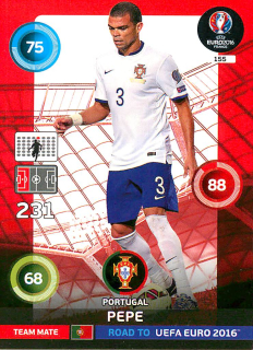 2015 Panini Adrenalyn XL Road to UEFA Euro 2016 - Pepe #155