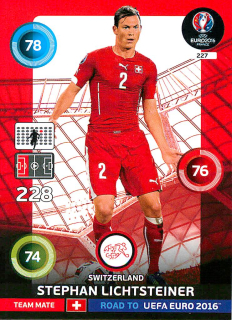 2015 Panini Adrenalyn XL Road to UEFA Euro 2016 - Stephan Lichtsteiner #227