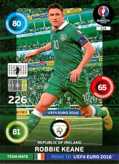 2015 Panini Adrenalyn XL Road to UEFA Euro 2016 - Robbie Keane #114