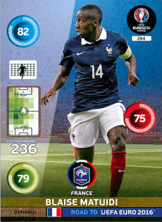 2015 Panini Adrenalyn XL Road to UEFA Euro 2016 - Blaise Matuidi #284