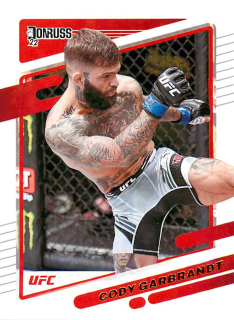 2022 Panini Donruss UFC - Cody Garbrandt #7