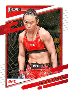 2022 Panini Donruss UFC - Yan Xiaonan #80