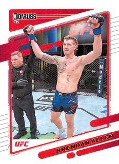 2022 Panini Donruss UFC - Brendan Allen #140