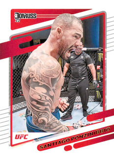 2022 Panini Donruss UFC - Santiago Ponzinibbio #147