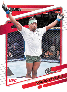 2022 Panini Donruss UFC - Sodiq Yusuff #158