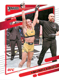 2022 Panini Donruss UFC - Amanda Ribas #163