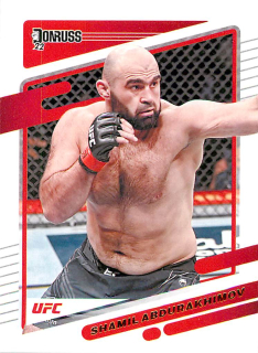 2022 Panini Donruss UFC - Shamil Abdurakhimov #168