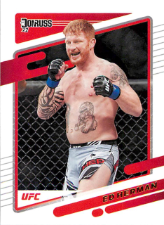 2022 Panini Donruss UFC - Ed Herman #192