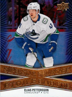 2023-24 UD Tim Hortons Collector's Series - Elias Pettersson - Superstar Showcase #SS-10