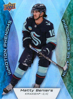 2024-25 UD Tim Hortons - Matty Beniers - InMotion Phenoms #MP-9