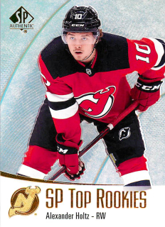 2021-22 UD SP Authentic - Alexander Holtz - SP Top Rookies #TR-2