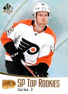 2021-22 UD SP Authentic - Cam York - SP Top Rookies #TR-7