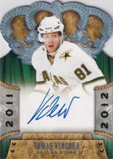 2011-12 Panini Crown Royale - Tomáš Vincour - Rookie Royalty Signatures #165