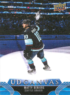2023-24 UD Series 2 - Matty Beniers - Canvas #C186