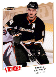 2008-09 UD Victory - Chris Kunitz #196