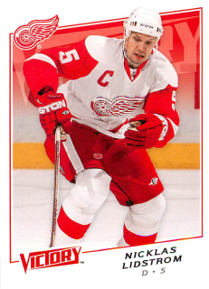 2008-09 UD Victory - Nicklas Lidstrom #123