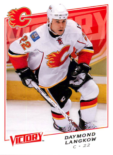 2008-09 UD Victory - Daymond Langkow #168