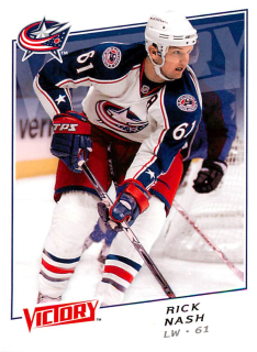 2008-09 UD Victory - Rick Nash #139