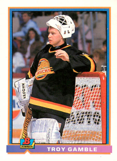 1991-92 Bowman - Troy Gamble #315