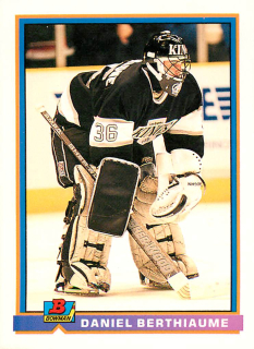 1991-92 Bowman - Daniel Berthiaume #190