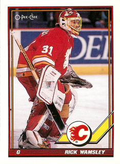 1991-92 O-Pee-Chee - Rick Wamsley #459
