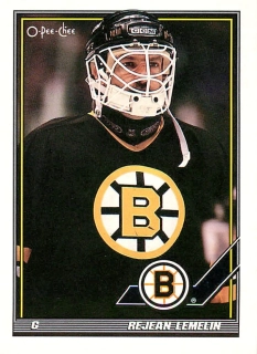 1991-92 O-Pee-Chee - Rejean Lemelin #497