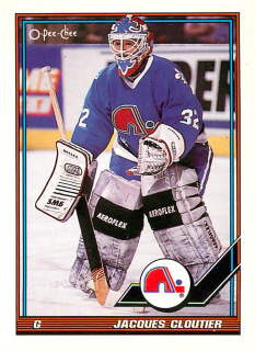 1991-92 O-Pee-Chee - Jacques Cloutier #286