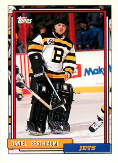 1992-93 Topps - Daniel Bertiaume #505