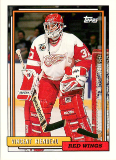 1992-93 Topps - Vincent Riendeau #466
