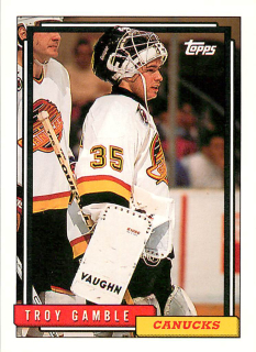 1992-93 Topps - Troy Gamble #412