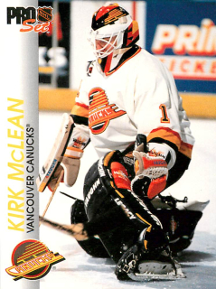 1992-93 Pro Set - Kirk McLean #193