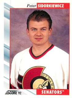 1992-93 Score - Peter Sidorkiewicz #515