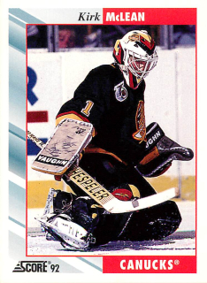 1992-93 Score - Kirk McLean #385