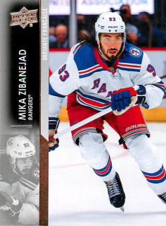 2021-22 UD Series 2 - Mika Zibanejad - French #373
