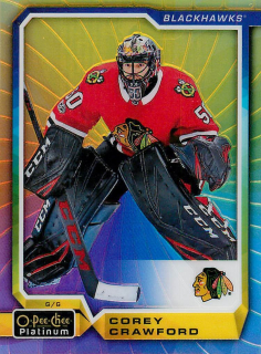 2018-19 UD O-Pee-Chee Platinum - Corey Crawford - Rainbow Color Wheel #132