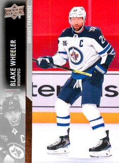 2021-22 UD Series 1 - Blake Wheeler - French #198