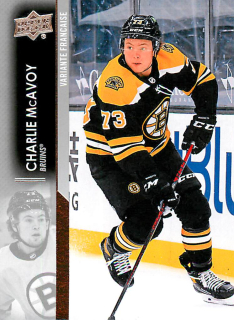 2021-22 UD Series 1 - Charlie McAvoy - French #18