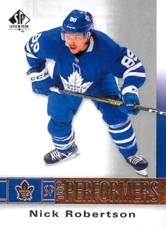 2020-21 UD SP Authentic - Nick Robertson - Top Performers #TP-NR