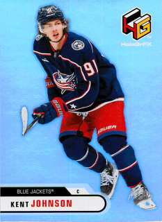 2022-23 UD Extended Series - Kent Johnson - HoloGrFX #HG-5