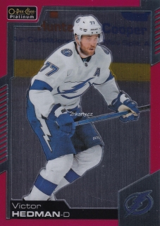 2020-21 UD O-Pee-Chee Platinum - Victor Hedman - Matte Pink