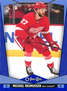 2024-25 UD O-Pee-Chee - Michael Rasmussen - Blue #182