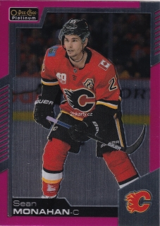 2020-21 UD O-Pee-Chee Platinum - Sean Monahan - Matte Pink