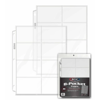 Folie na karty - BCW 8-pocket