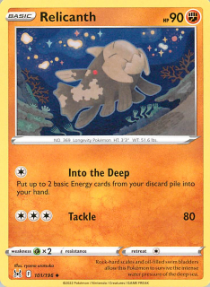 Relicanth #101