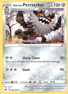 Galarian Perrserker #085