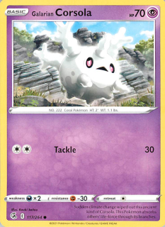 Galarian Corsola #117