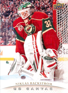 2011-12 UD Series 1 - Niklas Backstrom - Canvas #C43