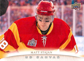 2011-12 UD Series 1 - Matt Stajan - Canvas #C19