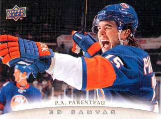 2011-12 UD Series 2 - P.A. Parenteau - Canvas #C171