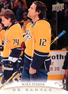 2011-12 UD Series 2 - Mike Fisher - Canvas #C162